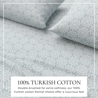 Turkish Cotton Flannel Sheet - Belle Collection