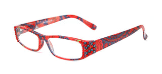 Florence, (Bling) Reading Glasses For Women W (Siam, Montana Blue)  +1.25 .. +3 (Red, Blue) paisley, NY Fifth Avenue.