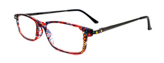 Vienna, (Bling) Women Reading Glasses W (Volcano, Montana Blue)   +1.25 +3 (Tortoise Shell + Red) Frame. NY Fifth Avenue