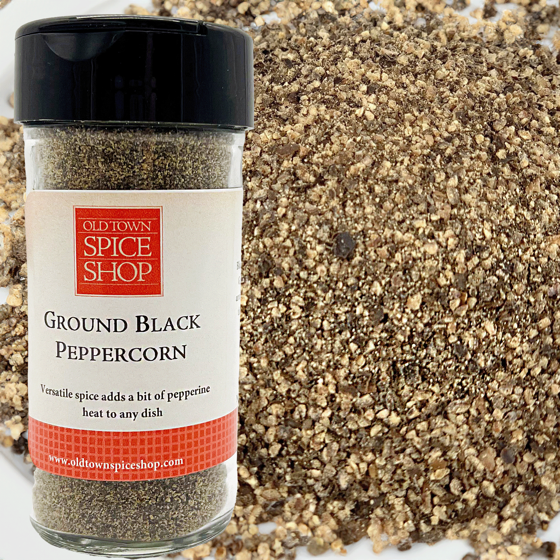 Black Peppercorn, Ground - By Baano