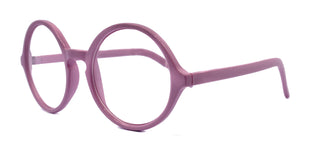 Mabel, (Premium) True Round vintage Reading Glasses  (Light Purple) Circle Eye, Medium, NY Fifth Avenue