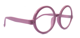 Zelda, (Reading Glasses) (Premium) Big True Round vintage (L. Purple) X Large Eye, Oversize,  NY Fifth Avenue