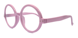 Zelda, (Reading Glasses) (Premium) Big True Round vintage (L. Purple) X Large Eye, Oversize,  NY Fifth Avenue