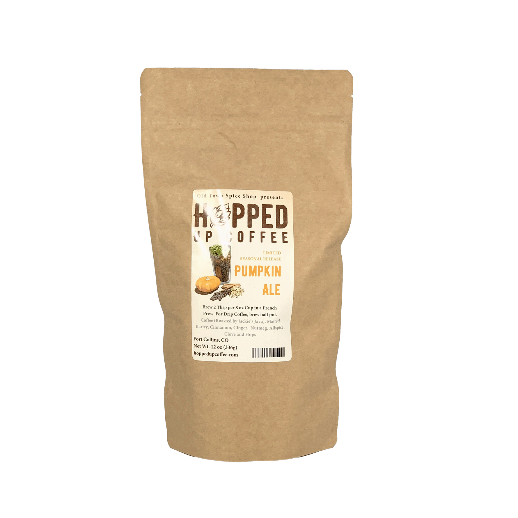 Pumpkin Ale Coffee - Hopped Up Coffee - By Baano