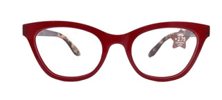 Le Rouge, Premium Reading Glasses High End Reading Glass +1.50 to +3 magnifying glasses (Red Cat Eye) Optical Frames