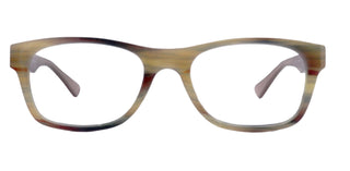 Kelly, (Premium) Reading Glasses High End Readers +1.25 to +4 Magnifying (Brown ) Square. Optical Frames, NY Fifth Avenue.