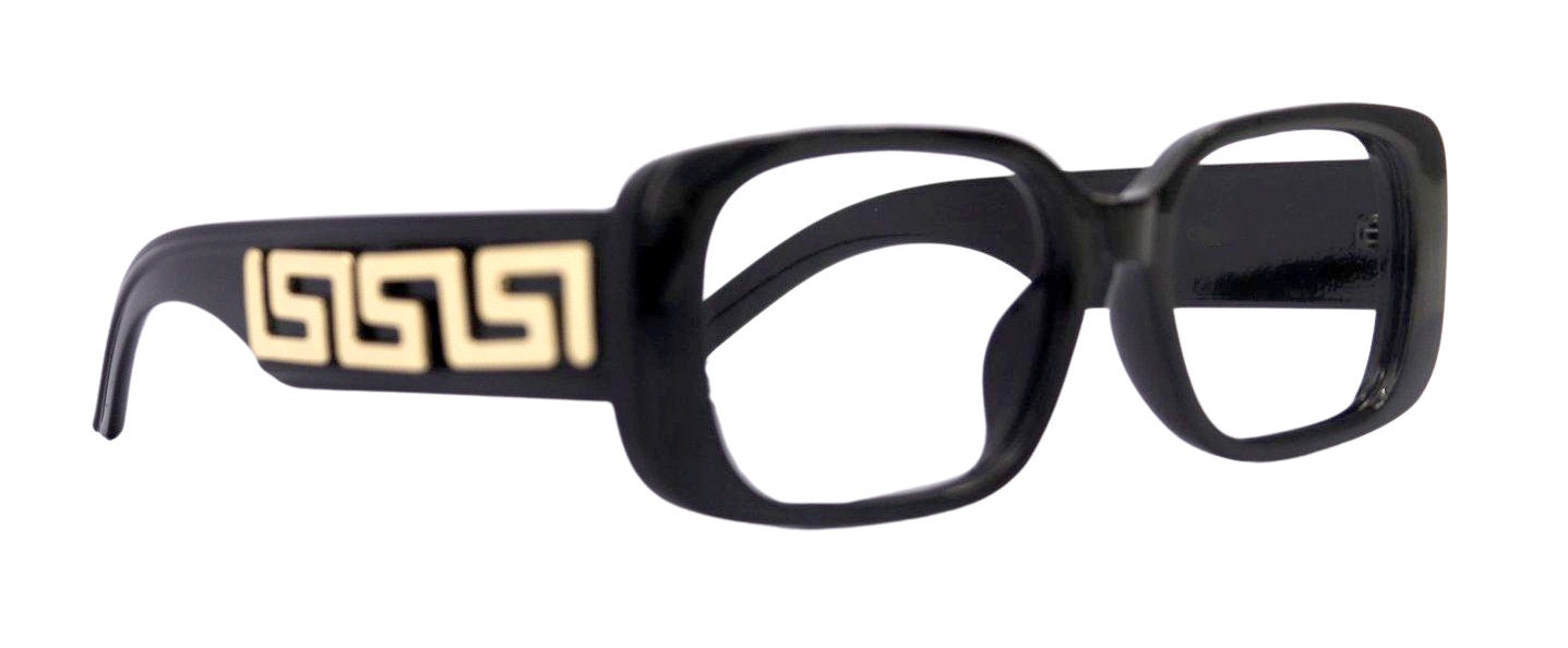 Chania Reading Glasses, Black, Medium Frame, High-End Readers, Bifocal,  Sun readers, Trendy Style,  NY Fifth Avenue