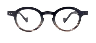 Orlando (Premium) Reading Glasses, High End Readers (Black)  (Round) Magnifying Eyeglasses, Optical, NY Fifth Avenue
