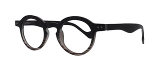 Orlando (Premium) Reading Glasses, High End Readers (Black)  (Round) Magnifying Eyeglasses, Optical, NY Fifth Avenue