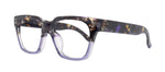 Ravello Line Bifocal Premium  Reading Glasses, High-End Readers, Magnifying, Fashion Square (Purple Black Tortoise) NY Fifth Avenue