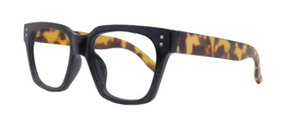 Ravello Line Bifocal Premium  Reading Glasses, High-End Readers +1.25 to +3.50 Magnifying, Fashion Square (Black Tortoise) NY Fifth Avenue
