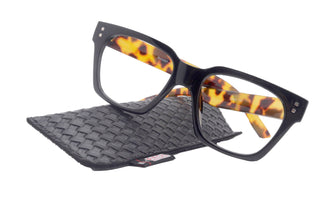 Ravello Line Bifocal Premium  Reading Glasses, High-End Readers +1.25 to +3.50 Magnifying, Fashion Square (Black Tortoise) NY Fifth Avenue