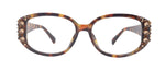 Petunia Bling Reading Glasses, Copper W Brown, Large Frame, High End Readers, Bifocal,  Sun readers, Trendy Style, NY Fifth Avenue