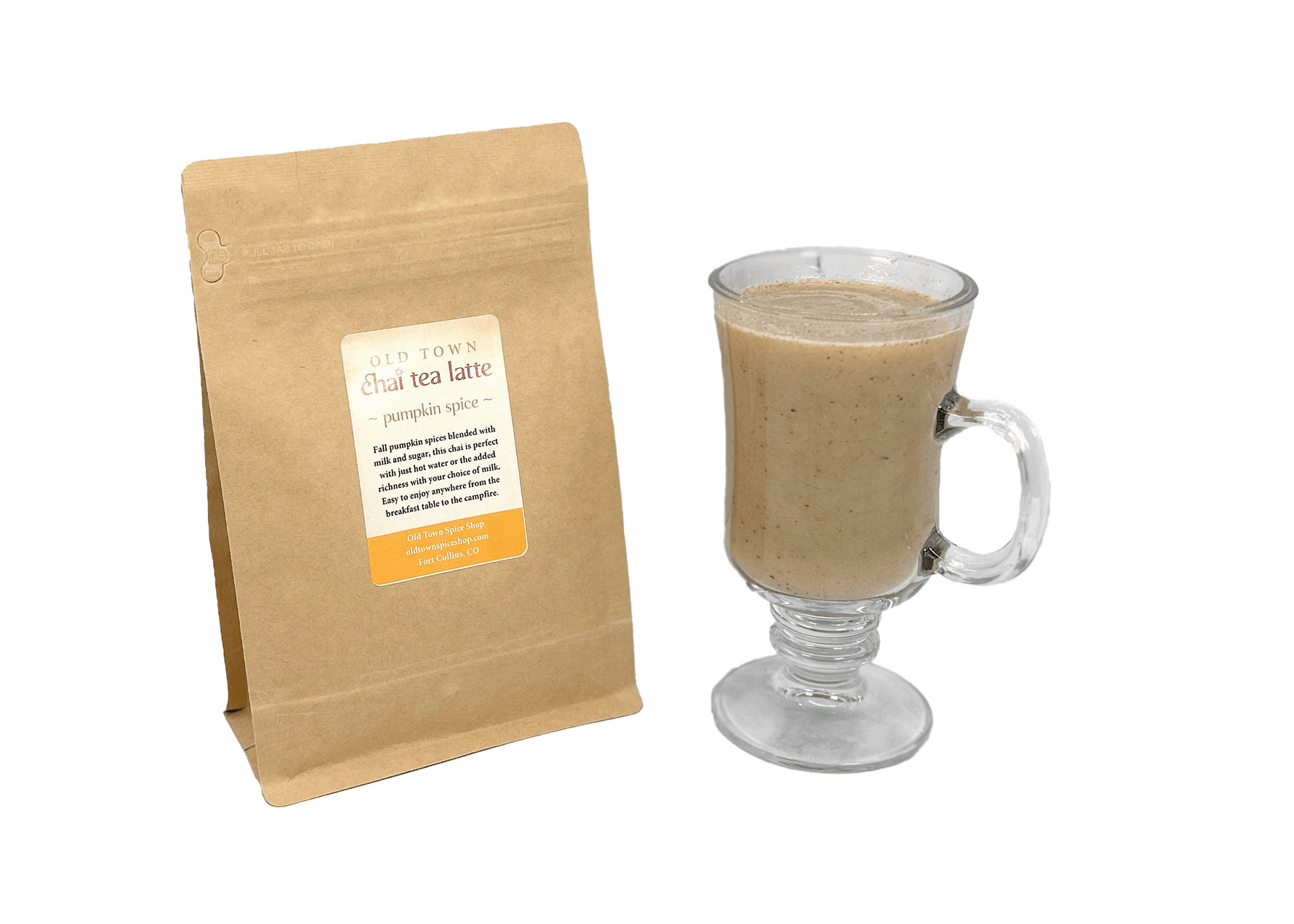 Old Town Chai Tea Latte - Pumpkin Spice - By Baano