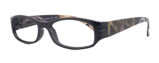 Rosie Premium Reading Glasses, Fashion Reader (Flower Black) Print, Oval Shape +4  High Magnification, NY Fifth Avenue