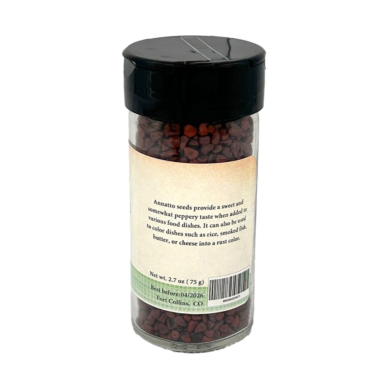 Annatto Seed, Whole - By Baano