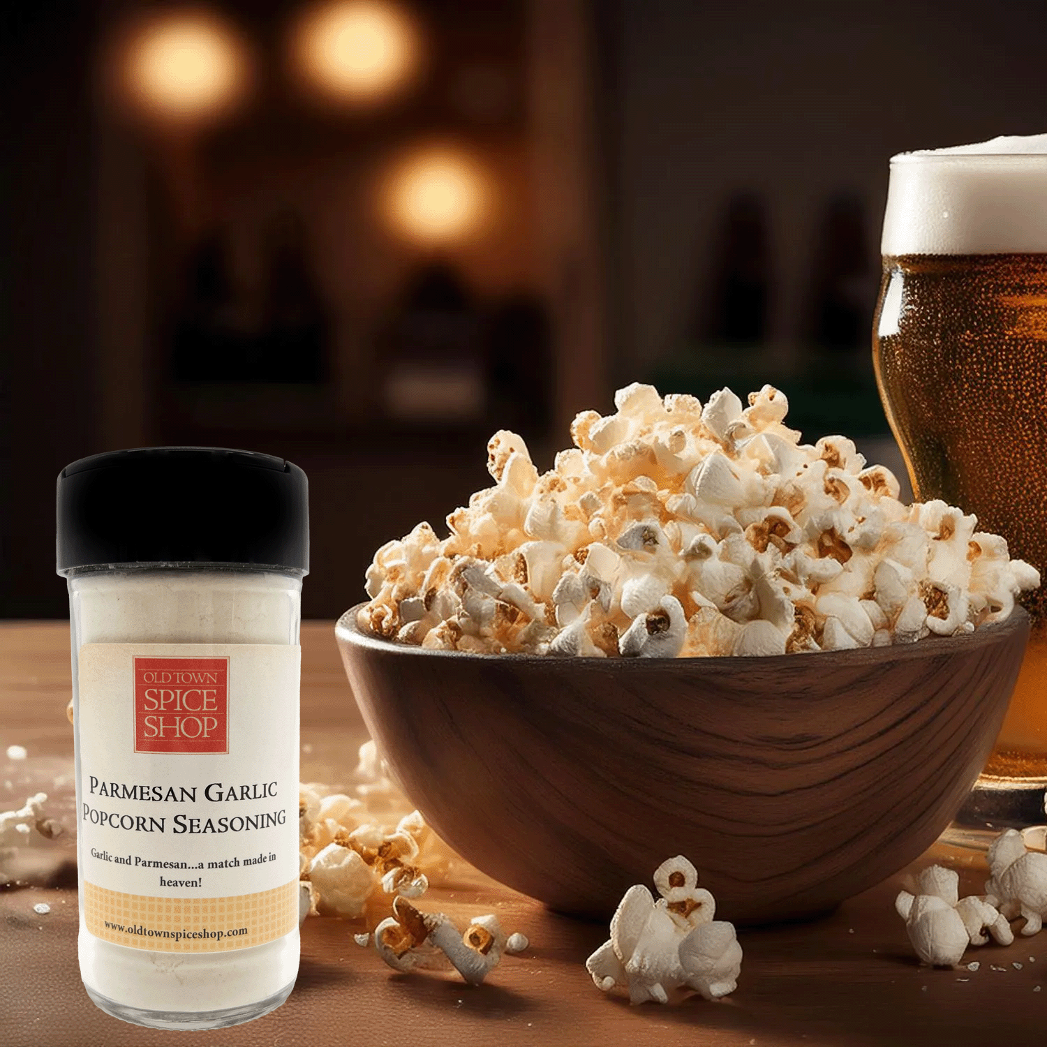 Parmesan Garlic Popcorn Seasoning - By Baano