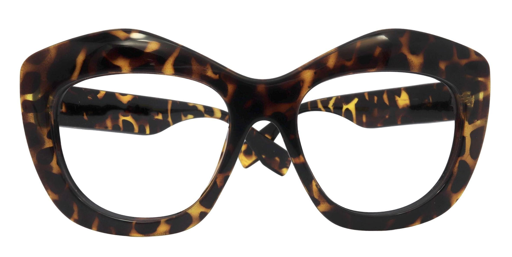 Sedona, tortoise-shell Large Oversized Reading Glasses, Women Readers, High End Reading Magnifying eyeglasses, Big Frame by NY Fifth Avenue