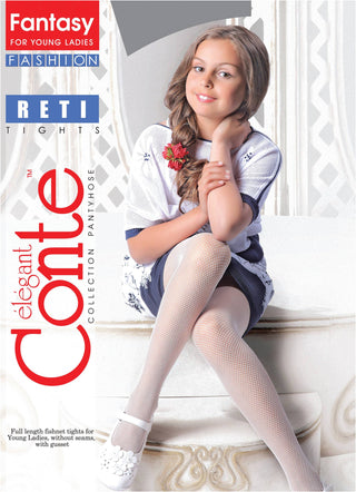 Conte Tights for girls Reti - Fishnet - By Baano
