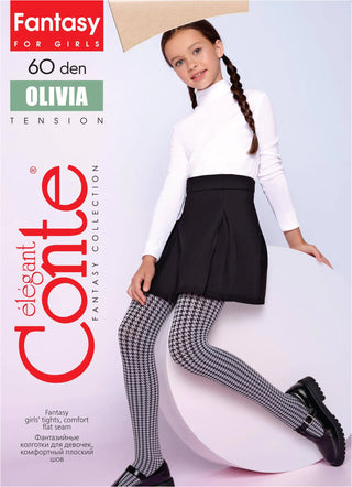 Conte Tights for girls - Olivia 60 Den - By Baano