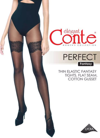 Fantasy Tights Conte Perfect - Stockings Imitation - By Baano