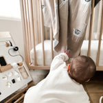 Luxury Knit Llama Swaddle Baby Blanket - By Baano