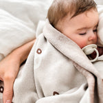 Whimsy Collection - Luxury 100% Cotton Knit Swaddle Baby Blanket - By Baano