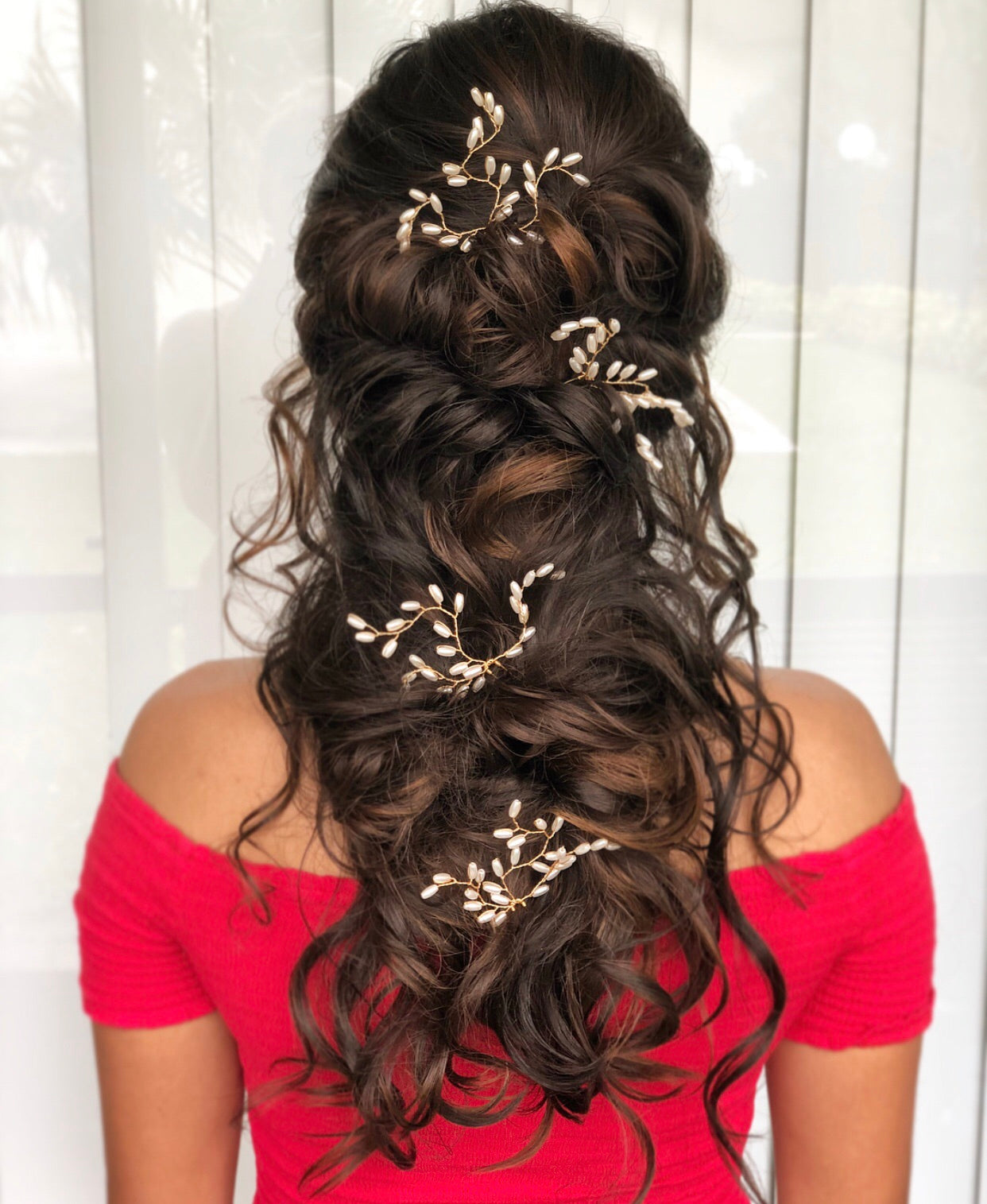 Zara - Pearl Woven Tree (2pc)