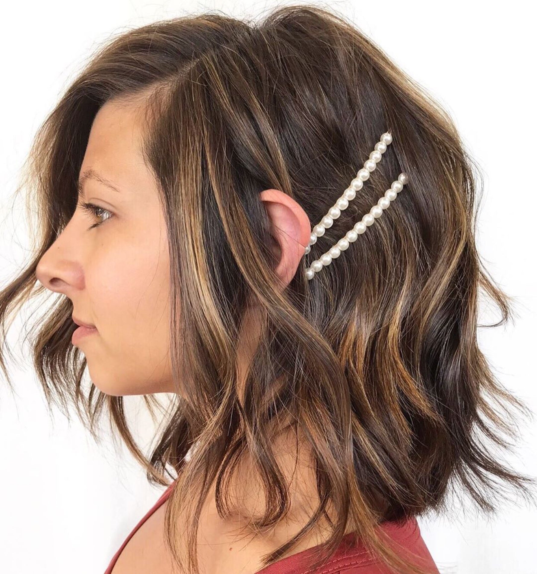 Grace Kelly - Pearl Bobby Pins (2pc)