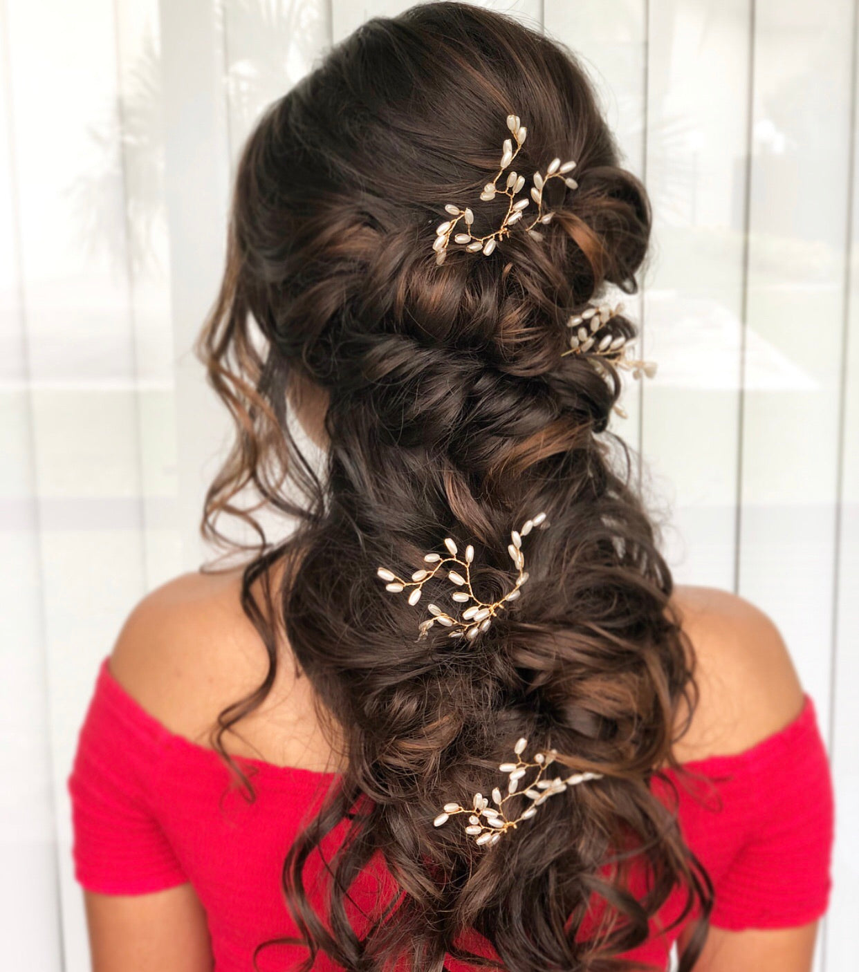 Zara - Pearl Woven Tree (2pc)