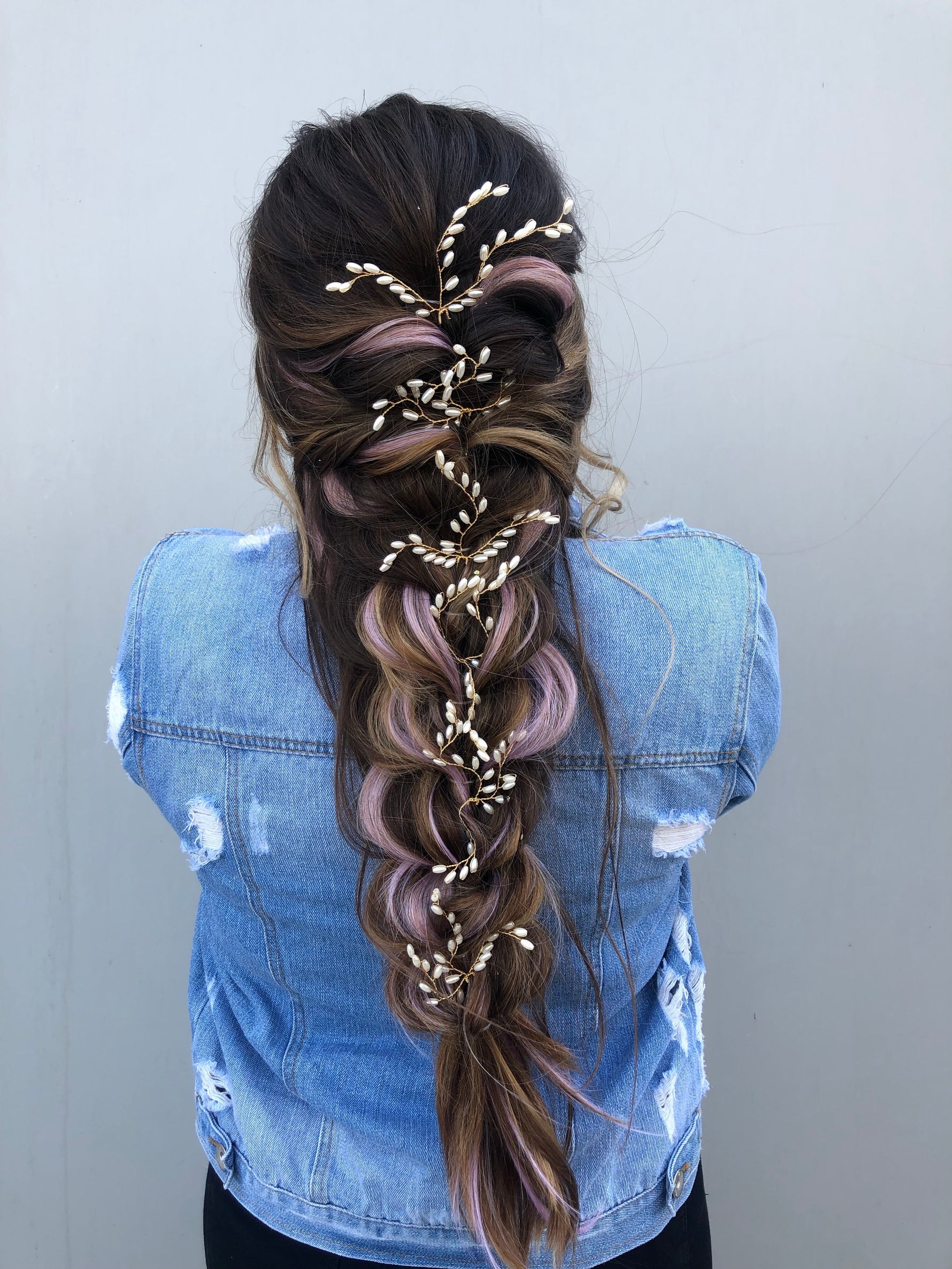 Zara - Pearl Woven Tree (2pc)