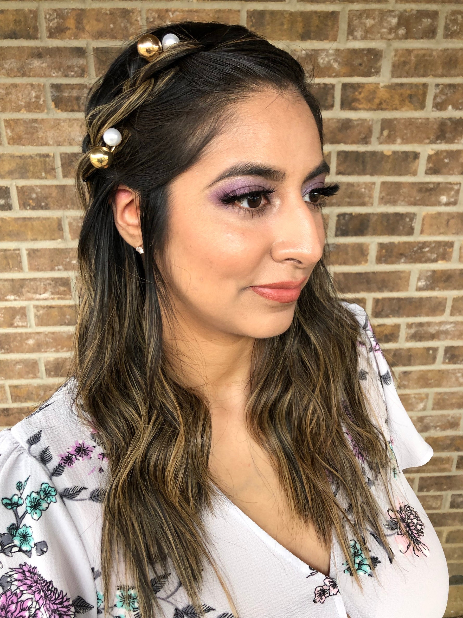 Lady Jane Grey - Pearl and Gold Statement Bobby Pin