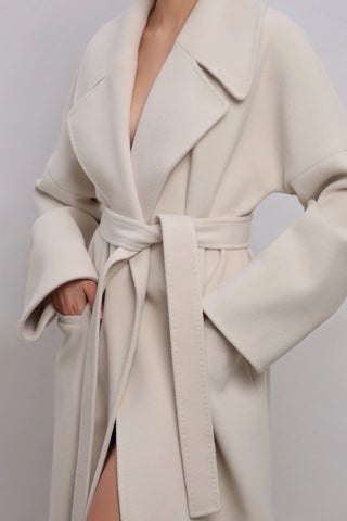 Eliza Classic Wool Blend Overcoat