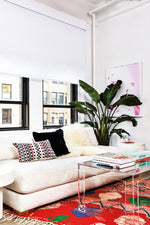 Santiago Atitlan Pink and Lime Pillow