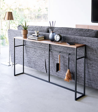 Long Console Table - Two Styles - Steel - By Baano