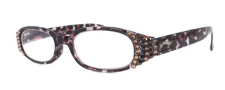 Isabella, (Bling) Reading Glasses Women W Genuine European Crystals NY Fifth Avenue (Wide Frame)