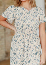 Isabella V-Neck Floral Maxi Dress - Glamourous Grace