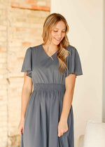 Isabella V-Neck Maxi Dress - Glamourous Grace