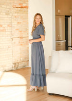 Isabella V-Neck Maxi Dress - Glamourous Grace