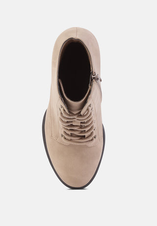 isidora high heel platform lace-up anke boots