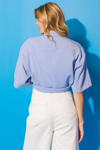 MADE YOU LOOK BOTTON DOWN SHIRT - By Baano