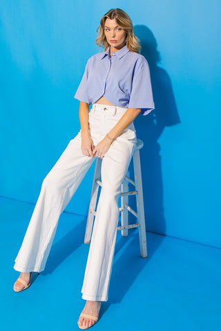 MADE YOU LOOK BOTTON DOWN SHIRT - By Baano