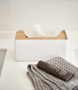 Tissue Box Cover - Rectangle - Steel - By Baano
