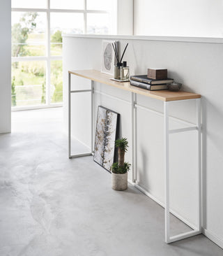 Long Console Table - Steel