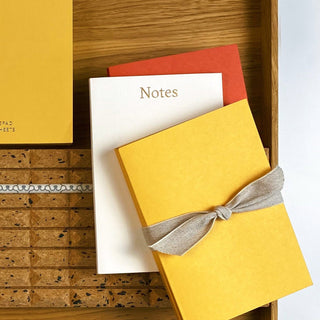 Ivory  Multi-color Edged Jotters - By Baano