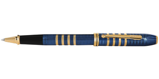 Townsend Special-Edition 175th Anniversary Collection Translucent Blue Lacquer Rollerball Pen - By Baano