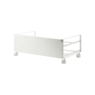 Rolling Shoe Rack (9" H)  - Steel - By Baano