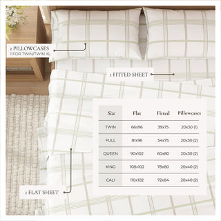 Turkish Cotton Flannel Sheet - Belle Collection