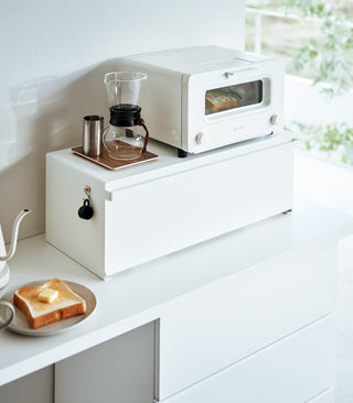 Bread Box - Wide - Steel - By Baano