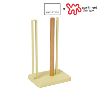 Paper Towel Holder - Steel + Wood - By Baano